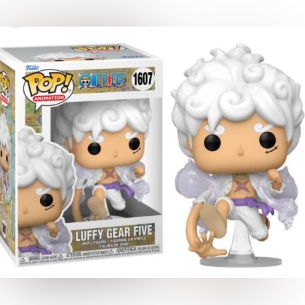 Funko Pop! Luffy Gear Five - White and Purple